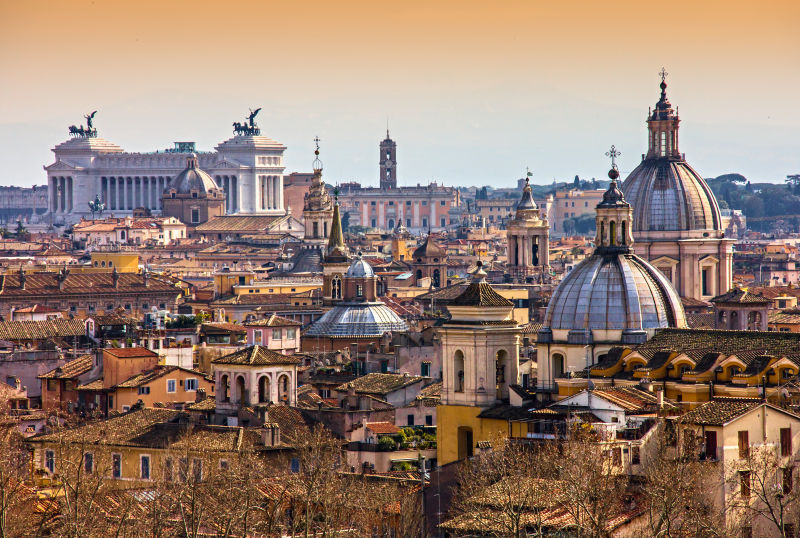 罗马城市鸟瞰