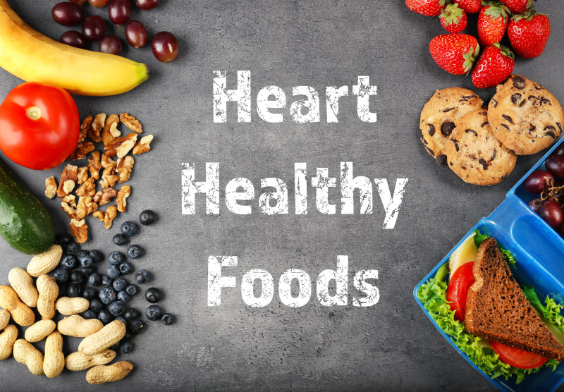 健康饮食和水果和坚果