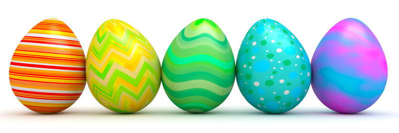 丰富多彩的复活节彩蛋