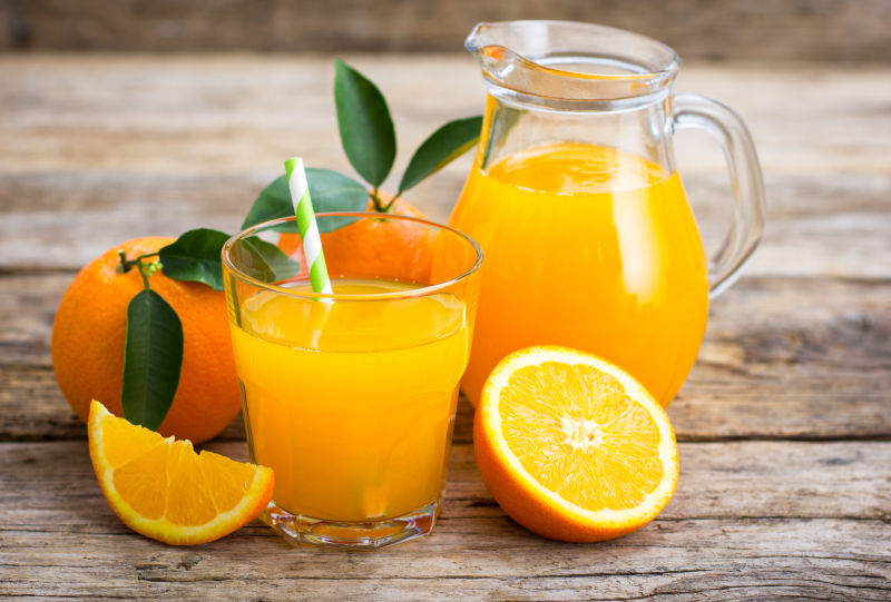鲜橙汁排毒饮料