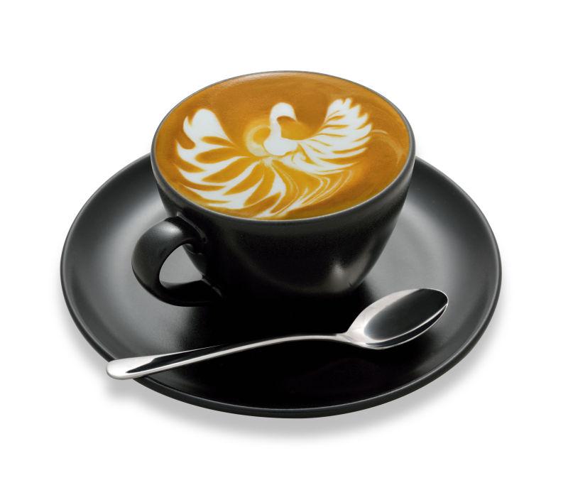 鸟形咖啡艺术
