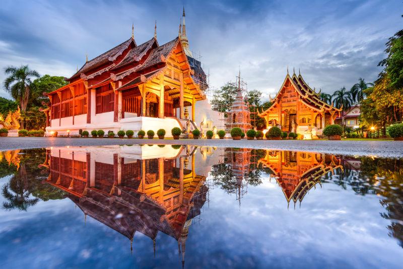 泰国清迈的普拉辛寺