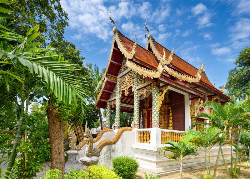 泰国小庙建筑