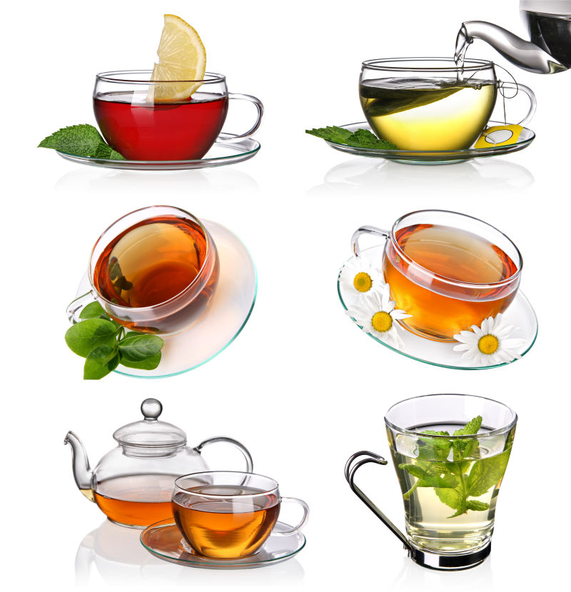六种不同的茶