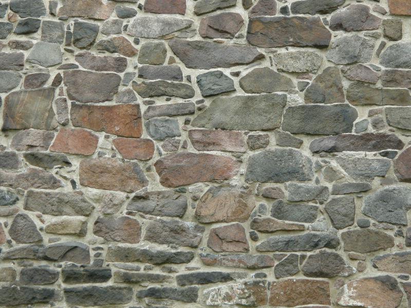 中世纪石墙背景