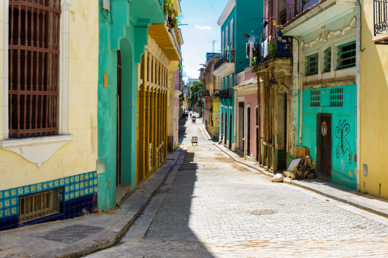 古巴街头美景