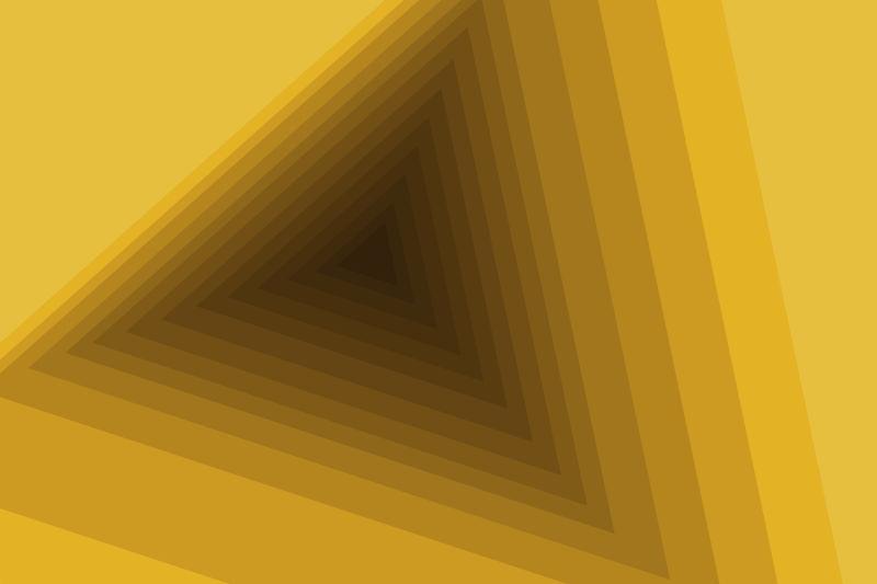 规律叠加的三角形黄色背景