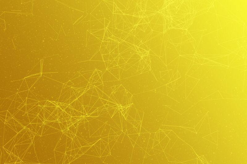 黄色网状背景