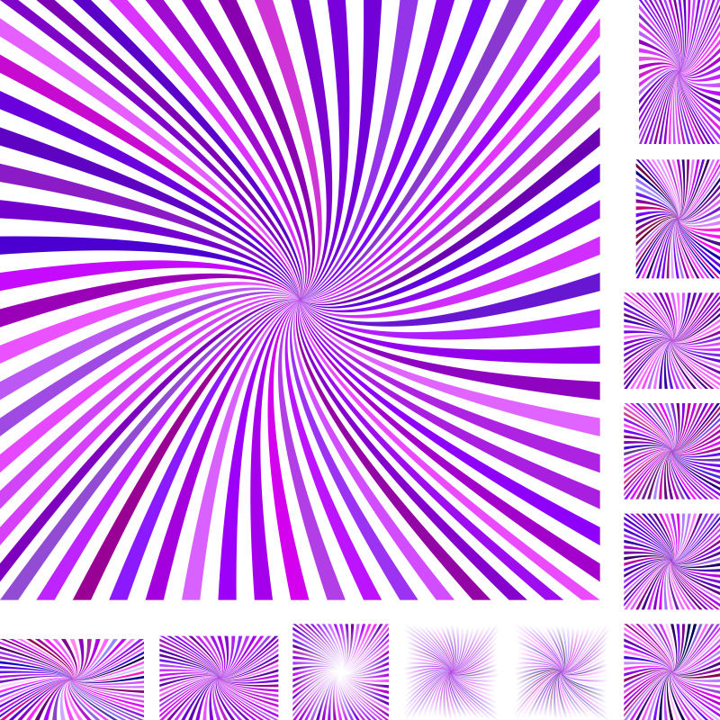 矢量的紫色射线背景