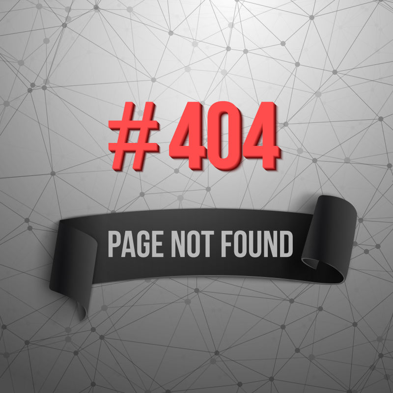 网络页面错误404插图矢量设计