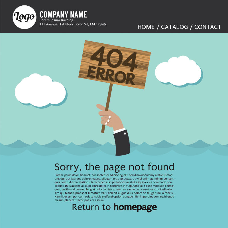 矢量页面异常404插图