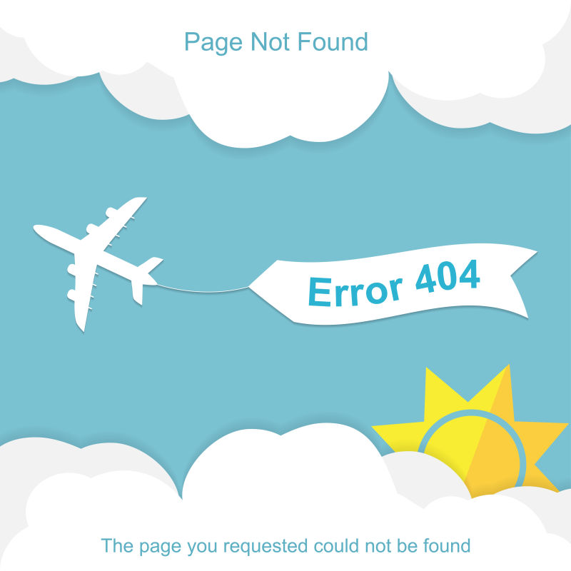 矢量网络页面错误404插图