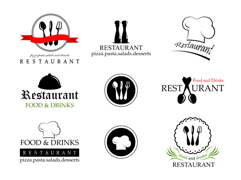餐厅矢量logo标志