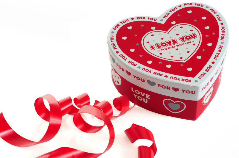 浪漫的爱情造型礼品盒