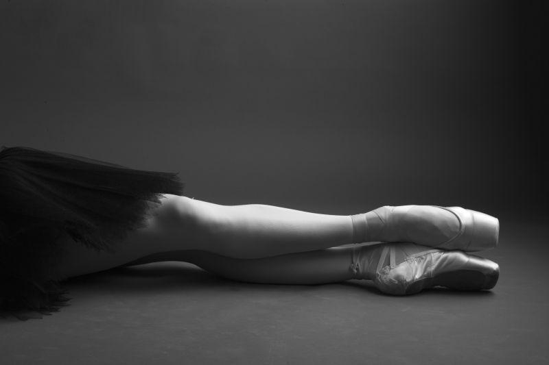 芭蕾舞演员的腿