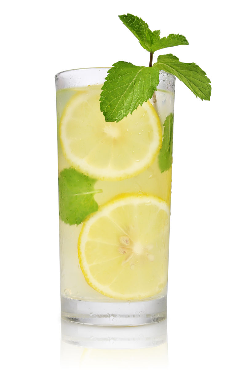 清凉可口的柠檬水