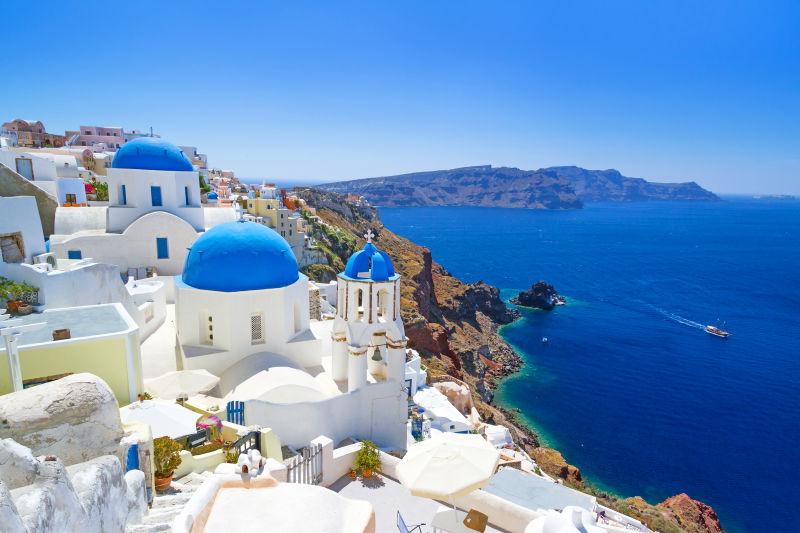美丽的希腊美景