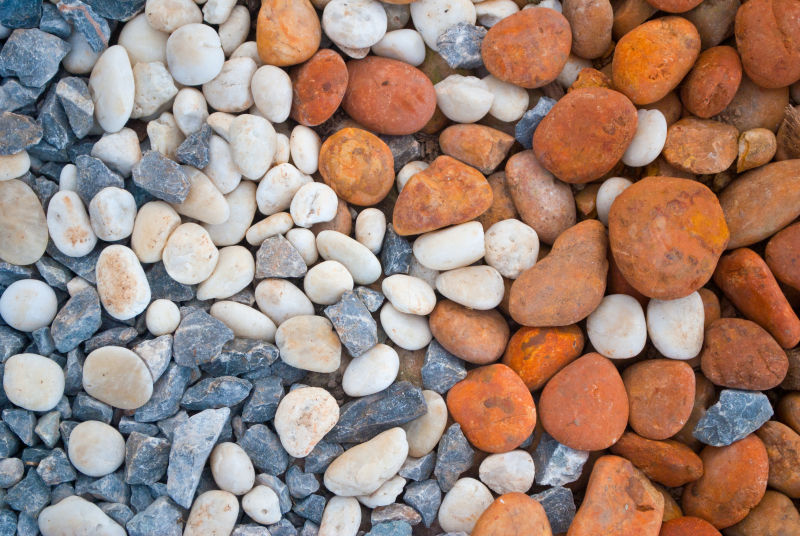 鹅卵石和石材背景