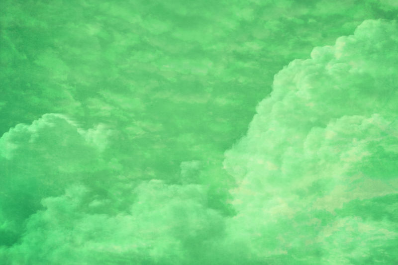 抽象绿色天空背景