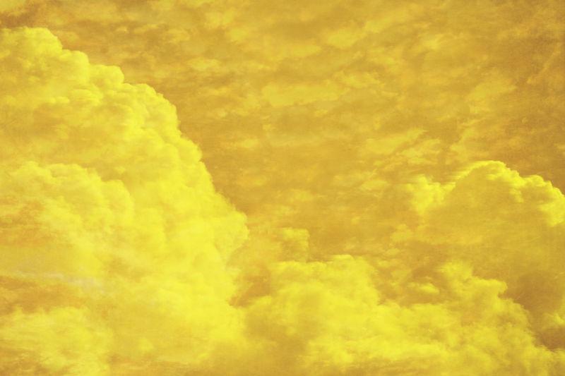 黄色抽象天空背景