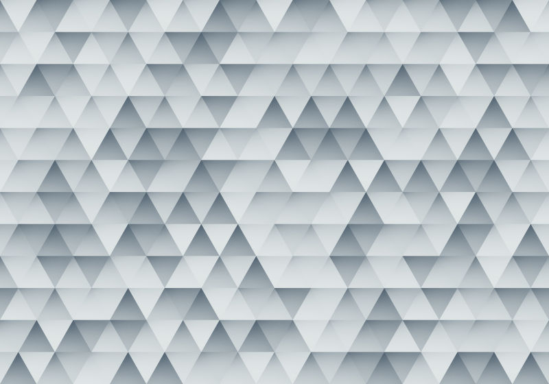 白三角抽象背景