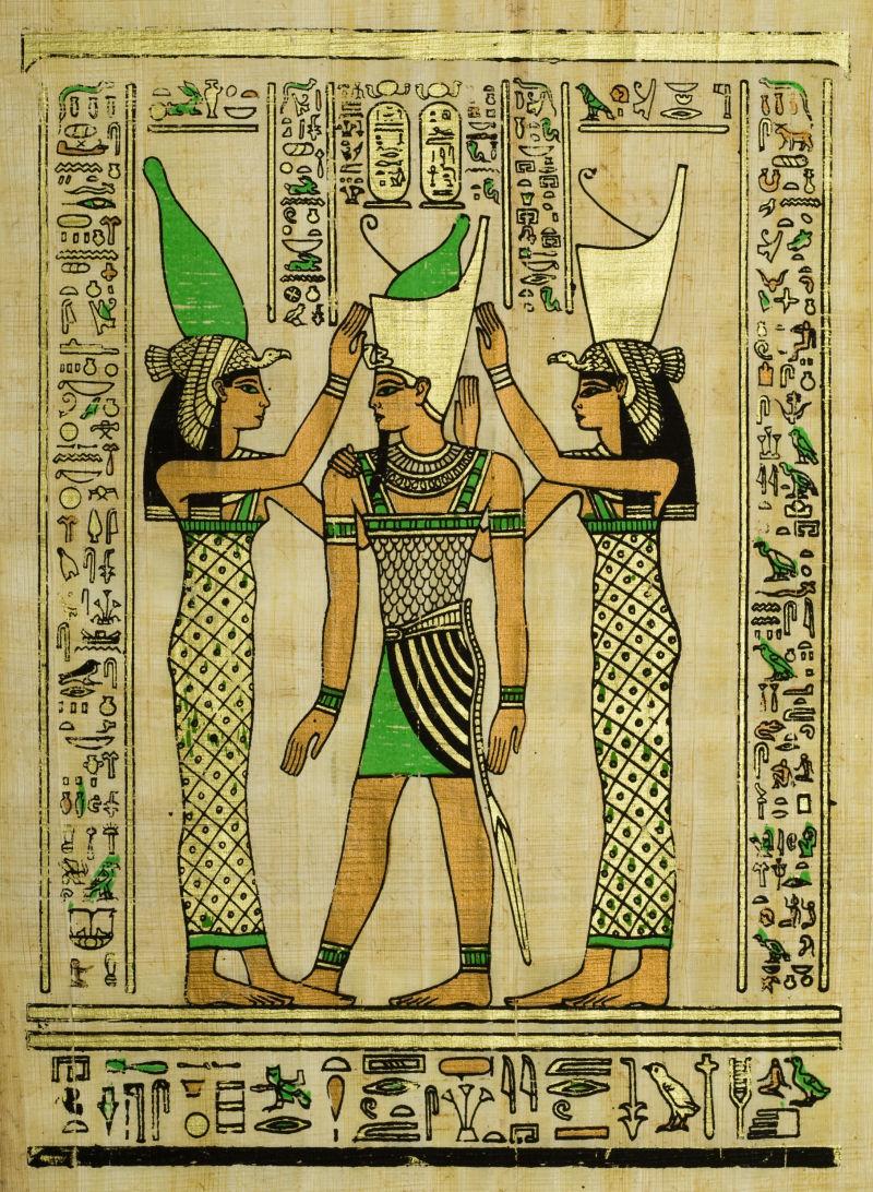 埃及装饰纸