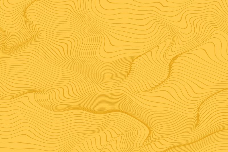 黄色抽象线型背景