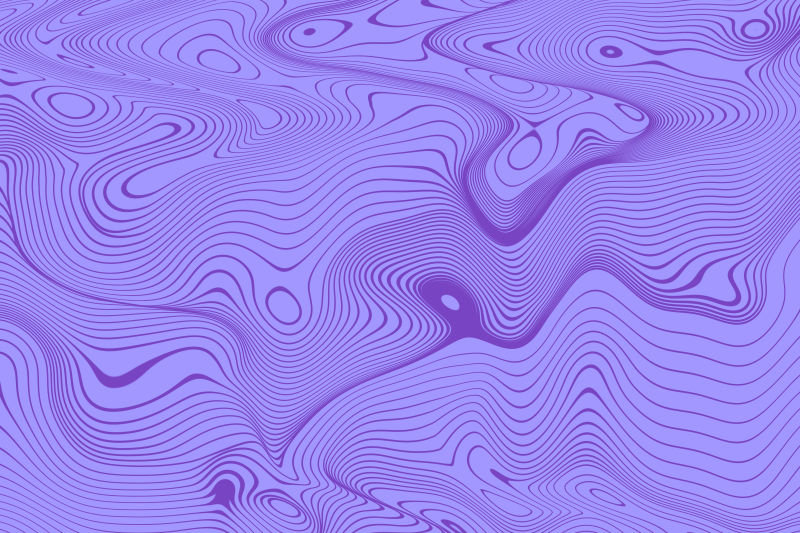 紫色波形背景