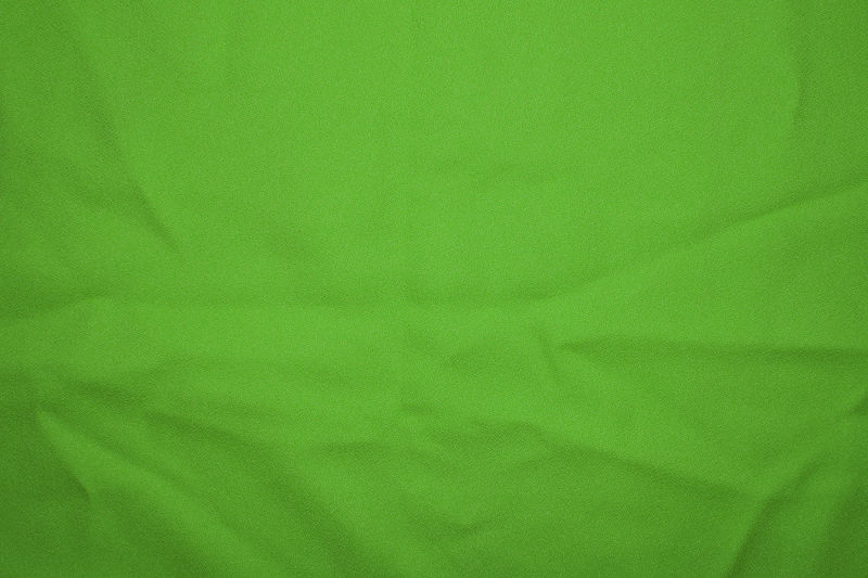 绿色褶皱的布料