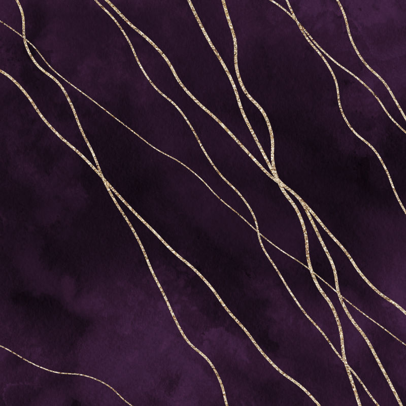 紫色金线抽象背景