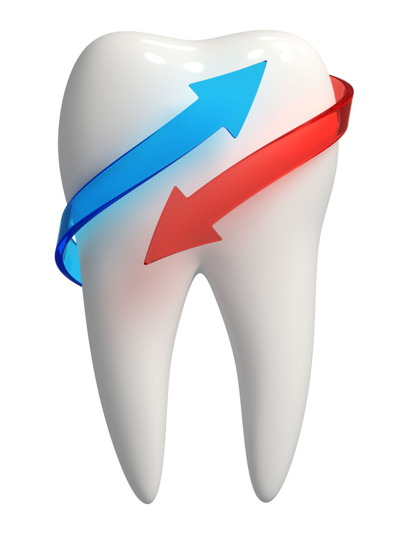3D白色牙齿图标