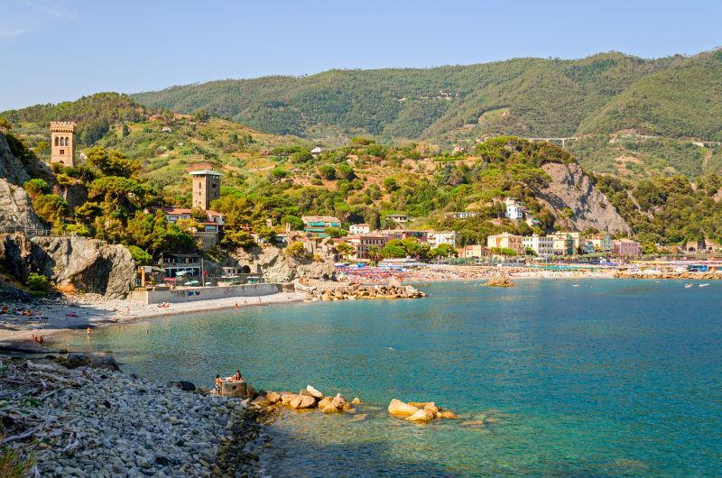 美丽的意大利五渔村风景