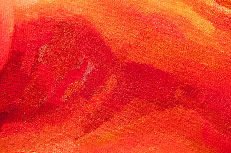 橙色抽象油漆纹理背景