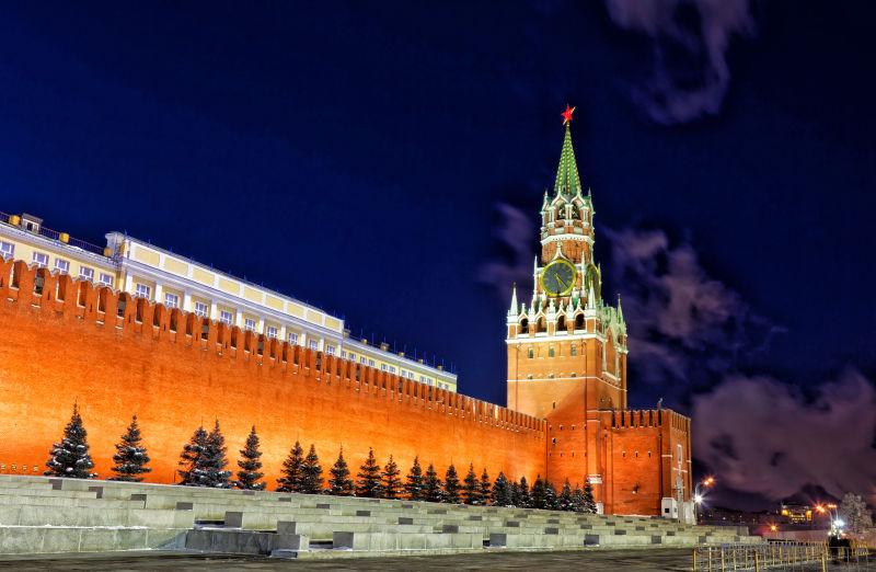 Kremlin的Saskkaya塔