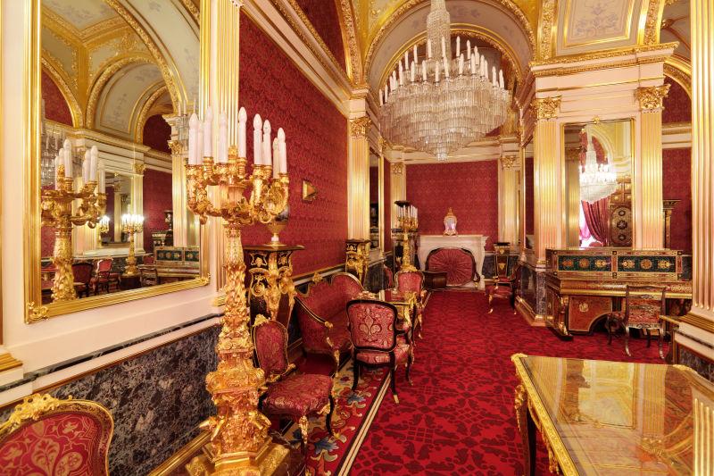 莫斯科展示了克里姆林宫的内部视图