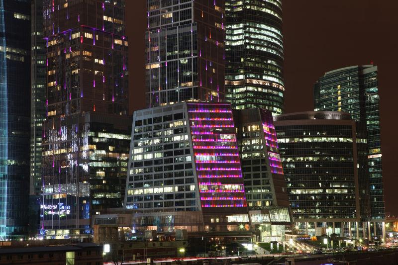 俄罗斯莫斯科市摩天大厦国际商务中心