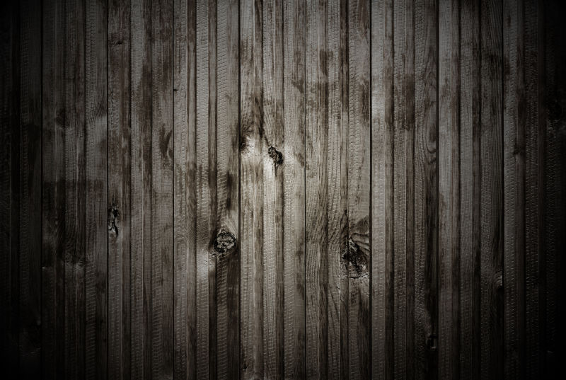 黑白老旧木板背景