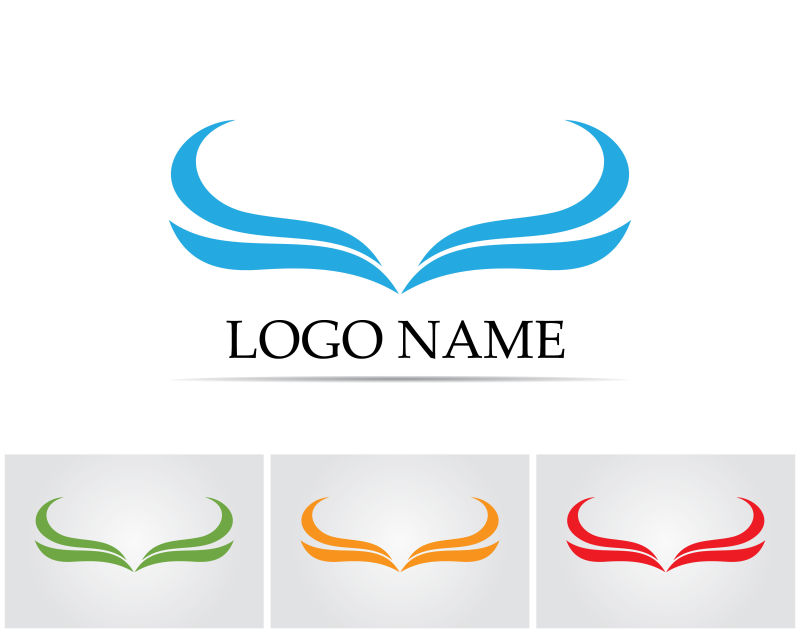 创意抽象公司企业logo标志矢量设计