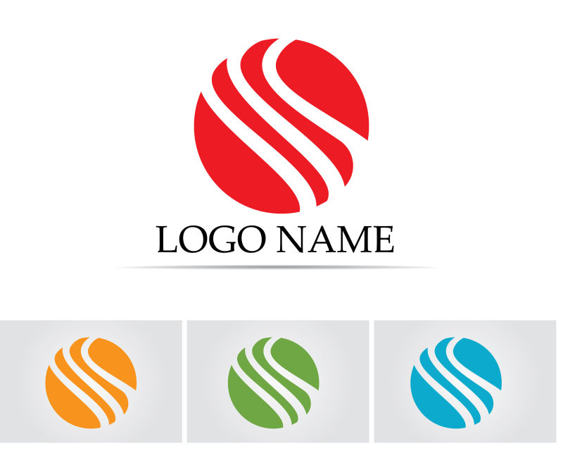 矢量的公司logo标志矢量设计