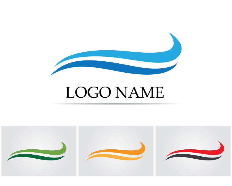 抽象创意现代企业logo标志矢量设计