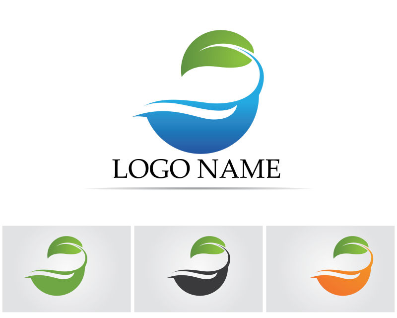 矢量的创意企业logo标志