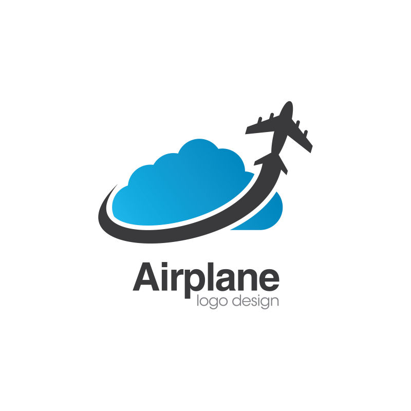 创意矢量航空公司标志设计