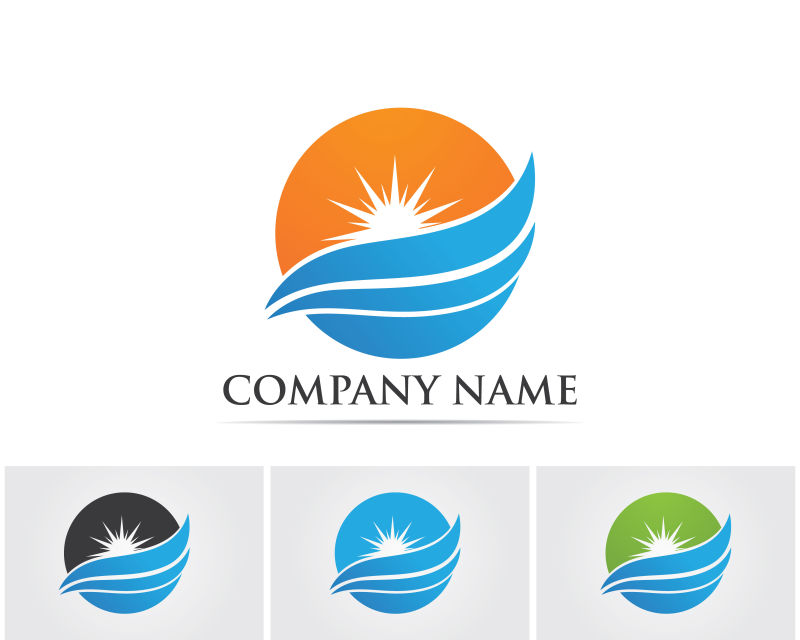 logo设计彩色矢量