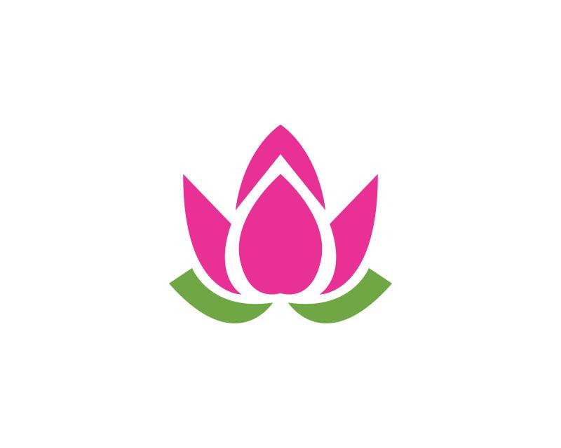 矢量莲花的logo