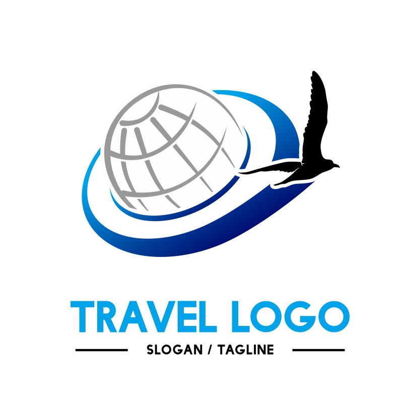 矢量旅游社logo设计