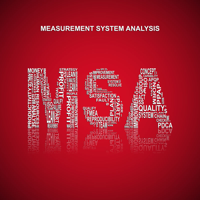 矢量字母MSA测量系统分析排版