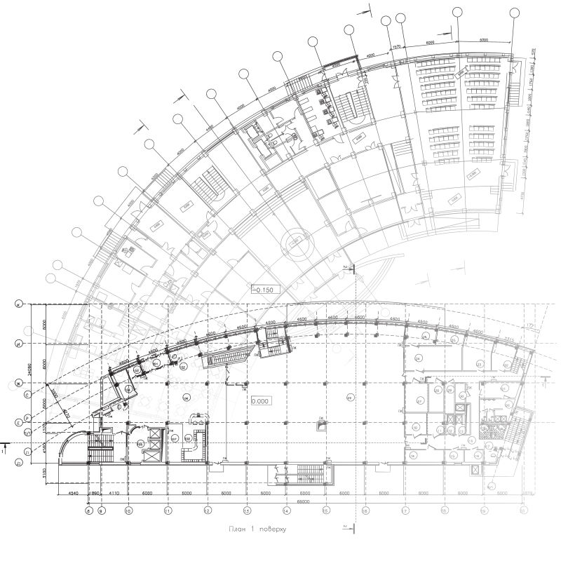 矢量建筑设计图纸