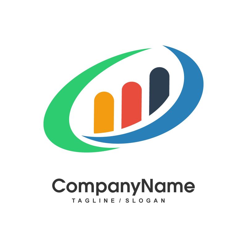 多彩企业logo矢量设计