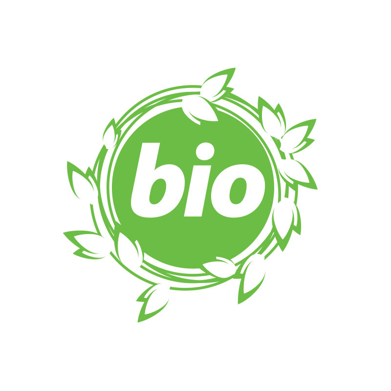 矢量BIO图案LOGO设计