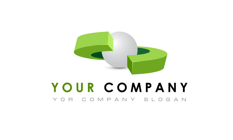 矢量彩色IT公司标志logo设计